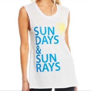 NWT Chaser Sun Rays Tank-Size Medium